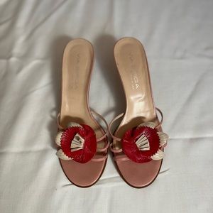 Vintage Via Spiga Made in Italy Kitten Heels